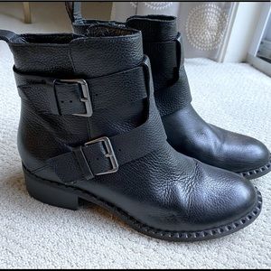 Gentle Souls Black Leather Boots women’s ankle boots